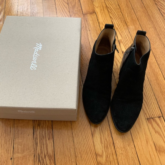 Madewell Shoes - Madewell Women’s Suede/Leather Ankle Booties